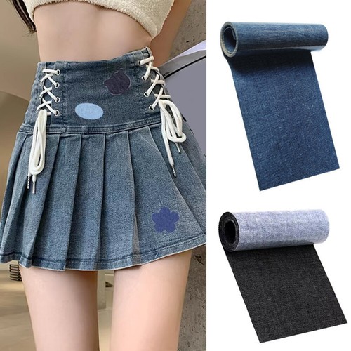 Iron On Repair Mending Clothing Jeans Trousers Fabric Patches Denim Craft 。 - Picture 3 of 12