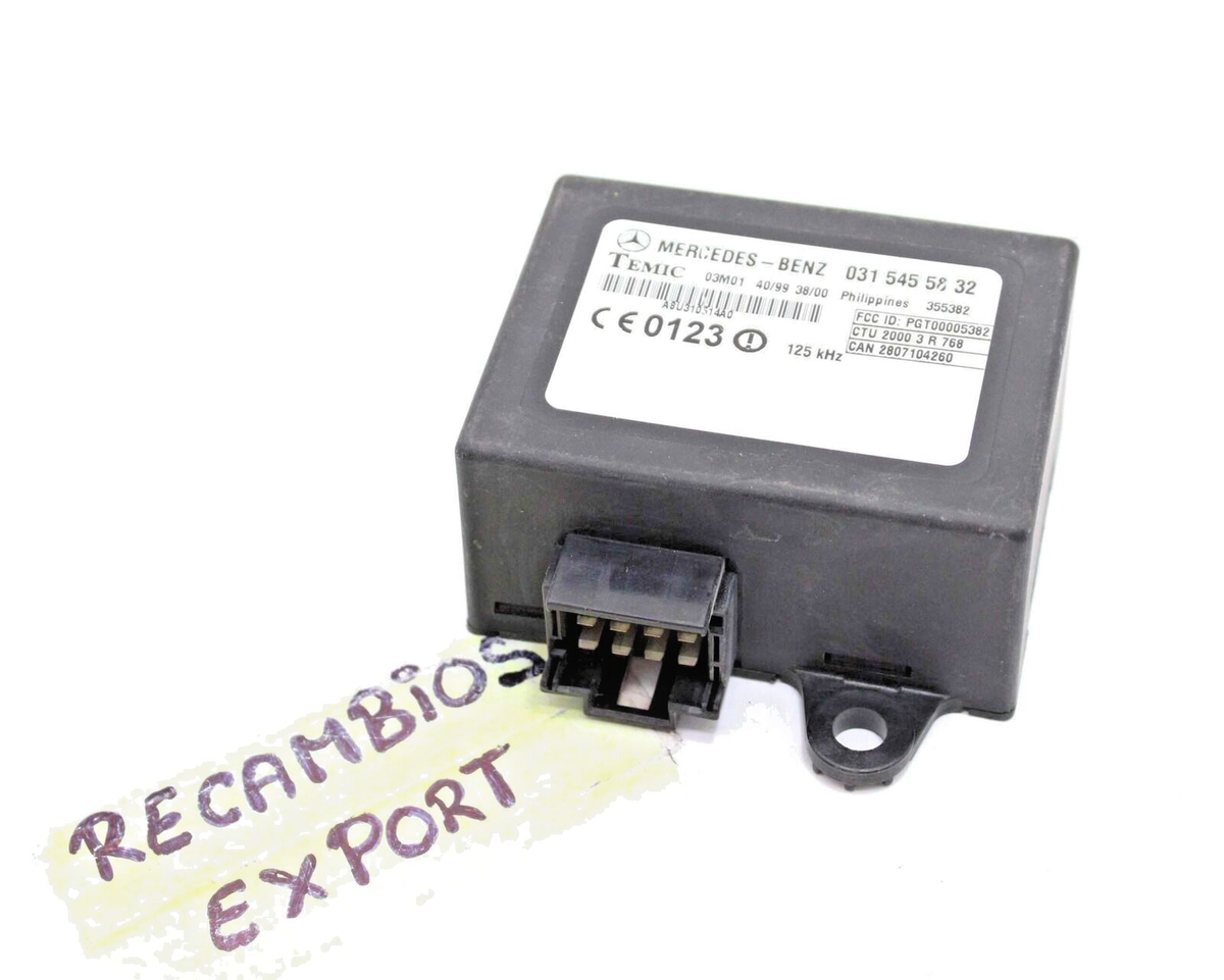 Mercedes Sprinter Lock Module 0315455832 031 545 58 32 Temic 03M01