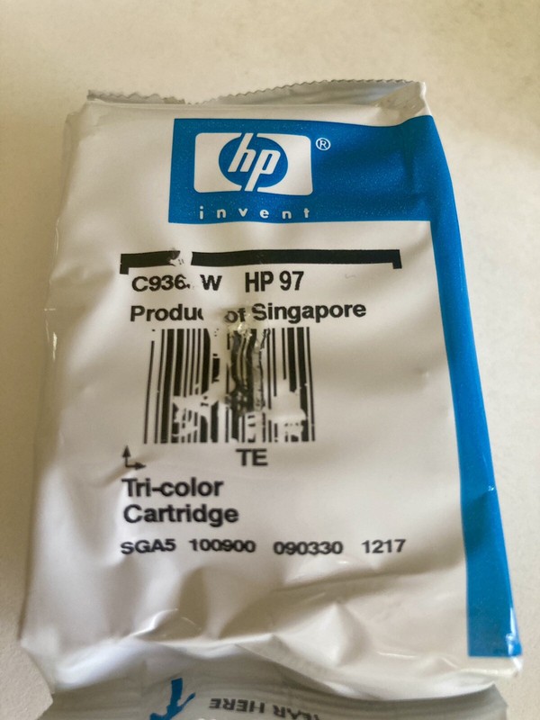 New HP 93 Tri-Color Ink Cartridge Genuine Sealed
