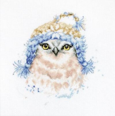 The Owl B2306L Luca-S Counted Cross-Stitch Kit