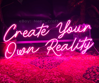 Led Ebay Sign Custom LED Neon Sign Personalized Neon Light Acrylic Decor Business ...