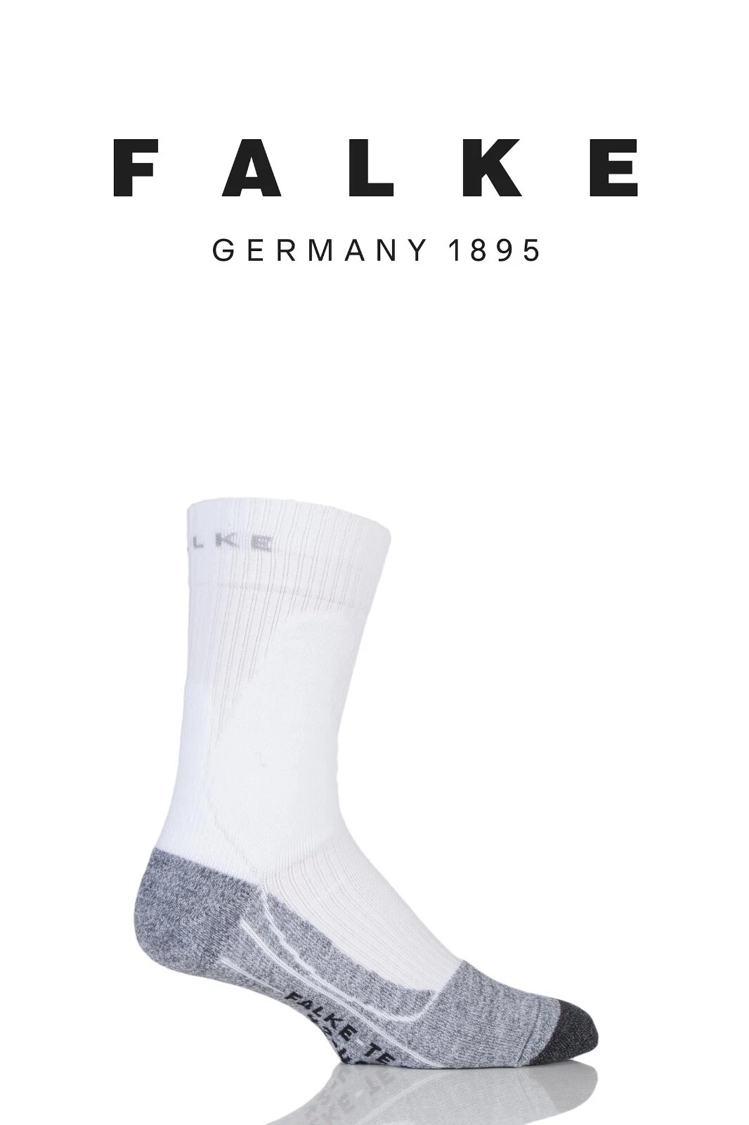 Men's Tennis Socks FALKE Medium Volume Ergonomic Sports with Cushioning - 1 Pair