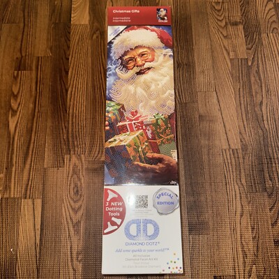 Diamond Dotz Painting - Christmas - 13 X 18 Santa Claus - Special Edition - NEW