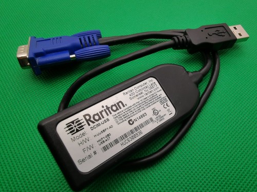 Raritan Dominion DCIM-USB USB KVM KX Switch CIM POD Interface Module Cable - 第 1/2 張圖片