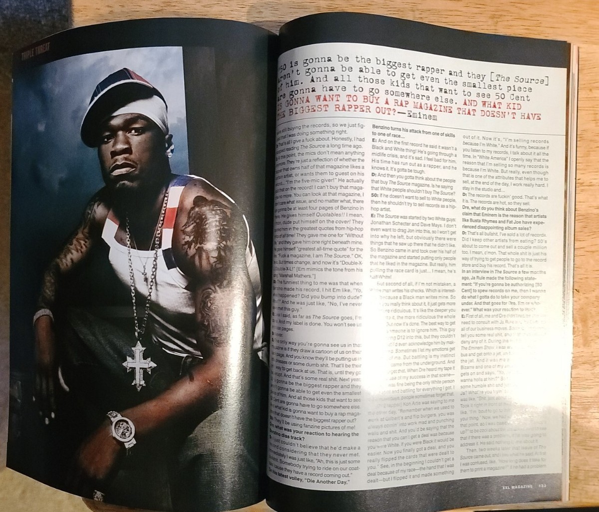 XXL Magazine March 2003 Eminem 50 Cent & Dr Dre. #45 | eBay