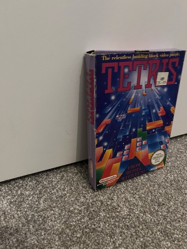 Tetris Nintendo Nes Game UK Version Boxed With Manual Complete CIB - Picture 3 of 13