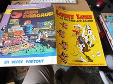 LUCKY LUKE ALBUM 1978 COLLECTEUR D'IMAGES LA BALLADE DES DALTONS PUBLICITE ENCAR