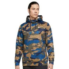 Nike Men's Therma-FIT Camo Training Hoodie Sweatshirt Size MEDIUM NWT MSRP 60