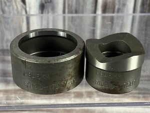 Ridgid 1" Punch Die Set Conduit Knockout 17507 17557