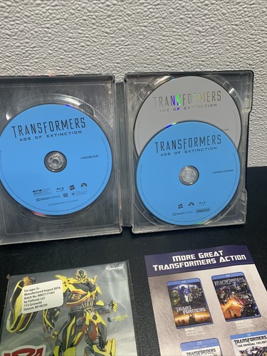 TRANSFORMERS Age of Extinction: Exclusive Steelbook - Blu-Ray + DVD + Digital HD - Picture 5 of 7