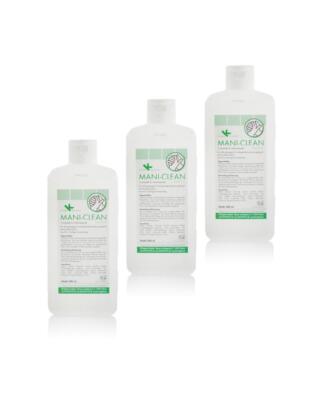 Flüssigseife Handwaschseife  MANI CLEAN Neutral 3x 500 ml Seife Seifenspender KK