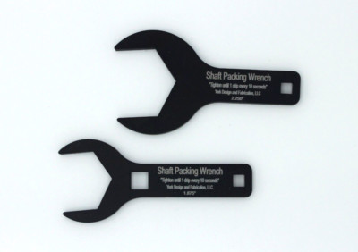 1-7/8'' + 2-1/4'' Shaft Packing Wrench Set for Inboards (Stuffing Box)