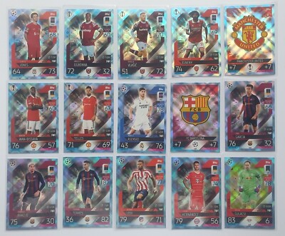 Topps UCC Match Attax 2022/23 Crystal  -Einzelkarten aussuchen Auswahl Wahl Pick