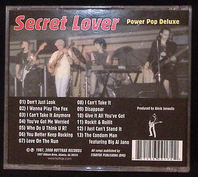 Power Pop Deluxe by Secret Lover (CD, 2008) for sale online | eBay