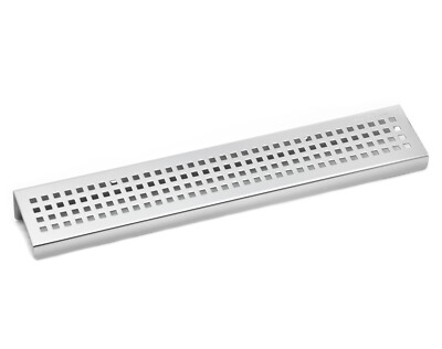 SereneDrains Drill In Wall Stainless Steel Polished Chrome Shower Shelf Bathroom