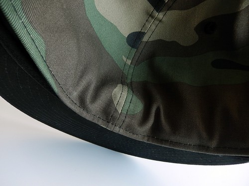 New Era 59FIFTY Blank Army Green Camo Camouflage Fitted Cap sz 8 1/8 hat - Picture 6 of 7