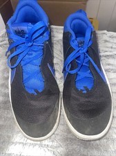 Nike Boys Team Hustle CW6735-001 Black Basketball Shoes Sneakers Size 6.5Y