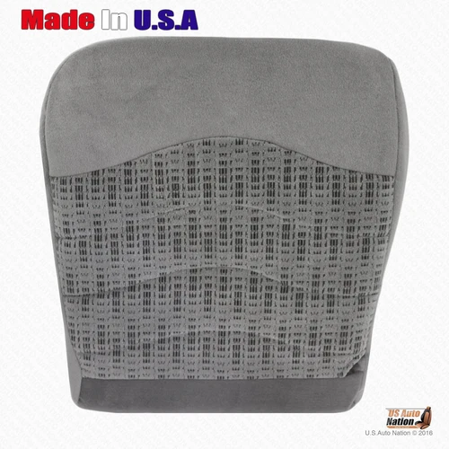 1999 2000 Ford F250 F350 F450 F550 XLT Front Driver Bottom Gray Cloth Seat Cover