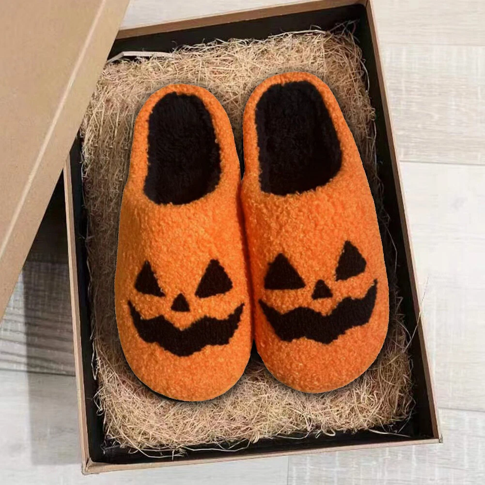 Men Women Ghost Face Shoes Cozy Skeleton Slippers Halloween Gifts