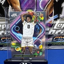 2023 Topps Chrome Cosmic Basketball Taylor Hendricks RC #159