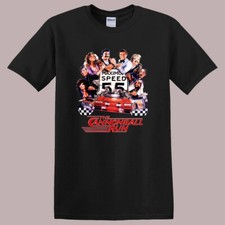 The Cannonball Run 80s Comedy Movie Men's Black Size S-5XL