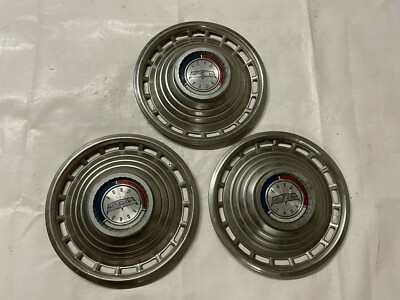 1963 Ford 14'' Hubcaps Galaxie Wheel Covers Fairlane Hub Caps Falcon