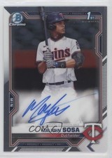 2021 Bowman Chrome Prospect Auto Malfrin Sosa #CPA-MS Auto 0c6