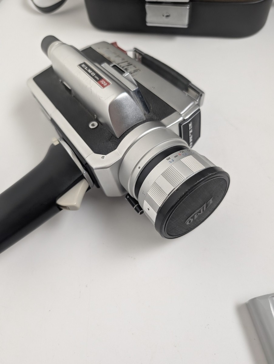 Elmo Super 106 Super 8 Movie Camera w/ Case Untested Japan | eBay