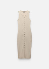 SALE !!! Prana Cambria Cove Maxi Dress Oatmeal Heather Sleeveless Summer Dress
