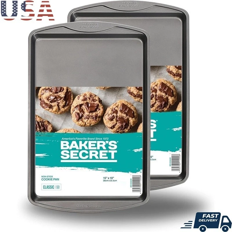 Nonstick Cookie Sheets Food-Grade Carbon Steel Baking Trays Durable Easy Cleanup
Opens in a new wind
