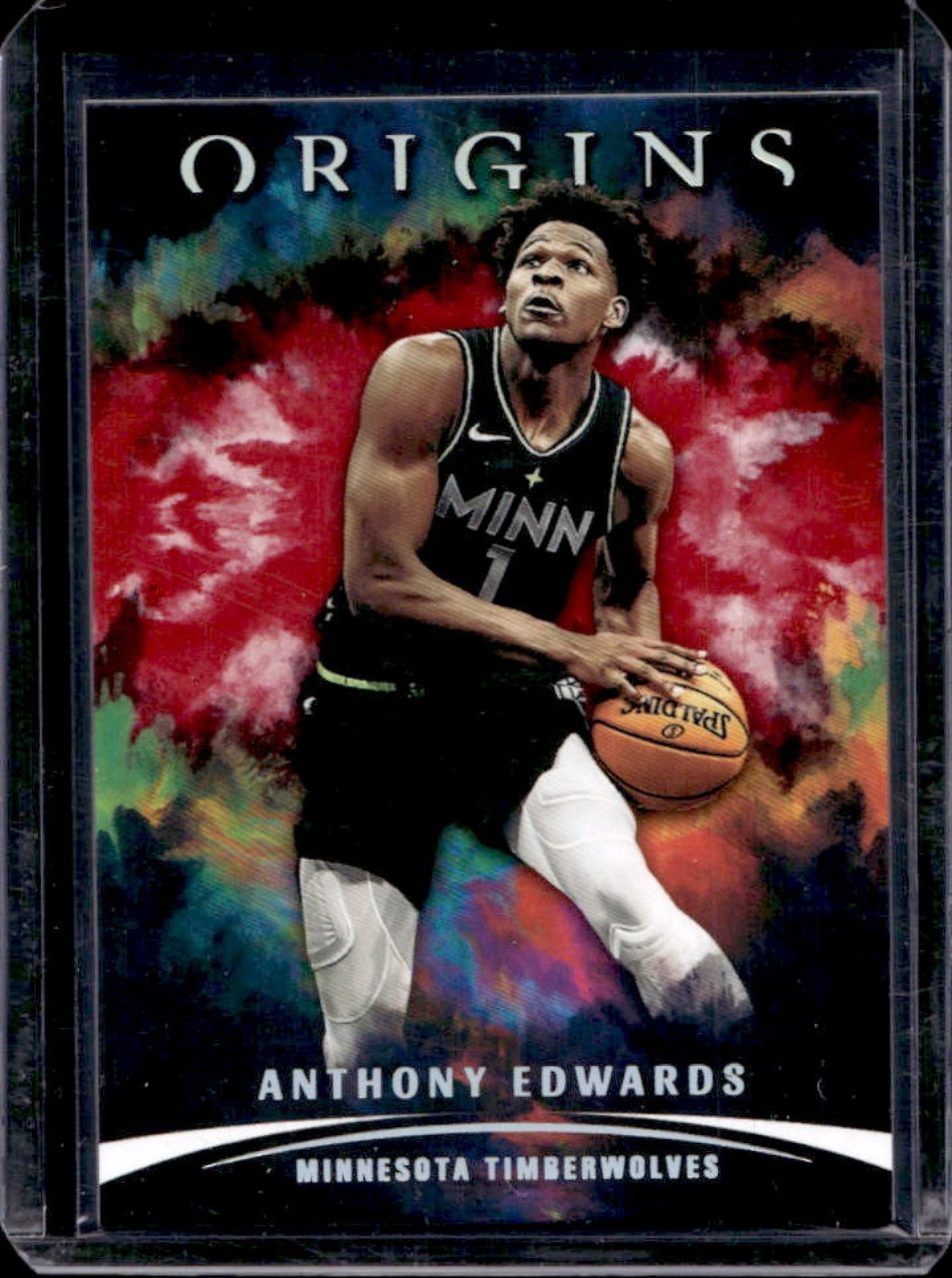 2021-22 Origins Anthony Edwards Red #16 Timberwolves