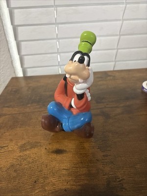 Vintage Disney Goofy Toy Walt Disney Rubber PVC Figure 5½''Hard