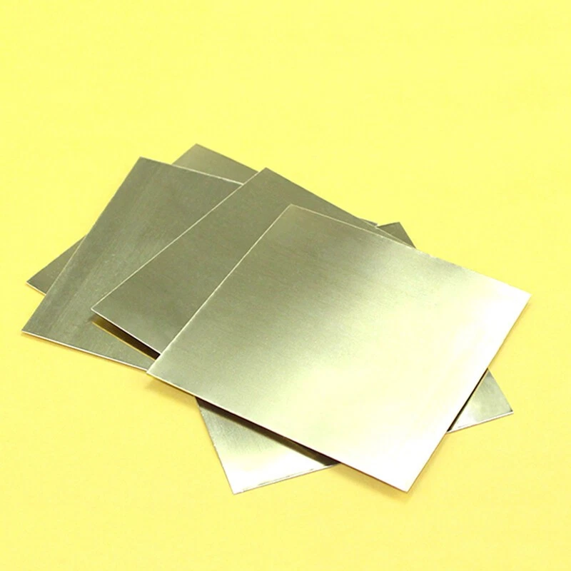 Dicke 1mm 2mm 3mm 4mm 5mm H59 Massives Messingblech L 100mm 150mm 200mm 300mm - Bild 2 von 4