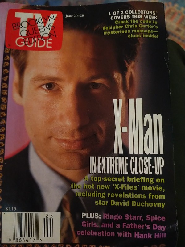 Tv Guides: X files:From 1996 And 1998
