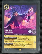 yen sid lorcana card is one wizard #disneylorcana #lorcanatcg #lorcana #disneyadult #disneycards #yensid you may draw a card. Yen Sid, Powerful Sorcerer (#59)