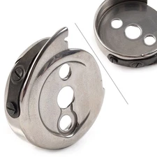 1 Pc Silver Steel Bobbin Case Cap For PFAFF 544 545 546 1245 1246 Sewing Machine