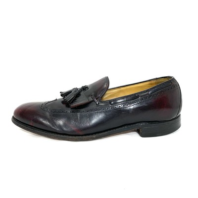 Johnston & Murphy Aristocraft burgundy Wing Tip Kiltie Tassel Shoes Men\'s 11.5 Johnston & Murphy Aristocraft burgundy Wing Tip Kiltie  main image 3