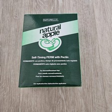 NIB Naturelle Natural Apple Self Timing Perm Permanent w/ Pectin