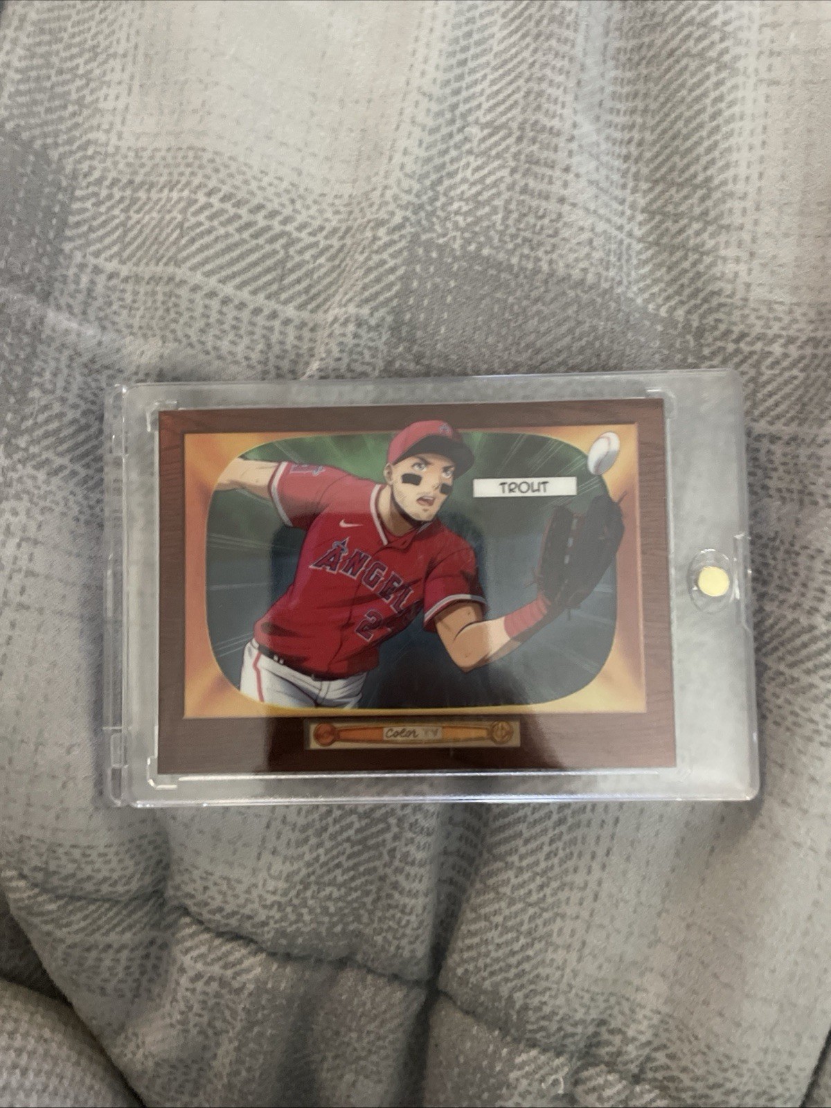 2024 Bowman - '55 Bowman Anime Mike Trout #BA-3