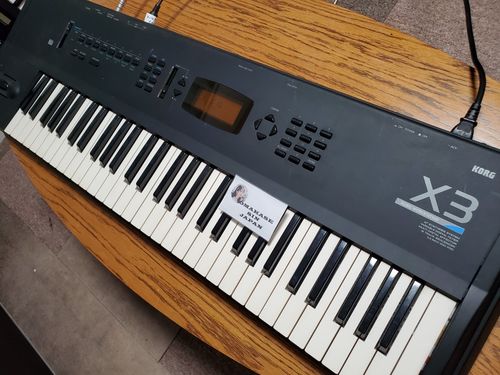 KORG X3 Synthesizer Music Workstation Used Good Condition New Buttons Japan - Picture 2 of 20