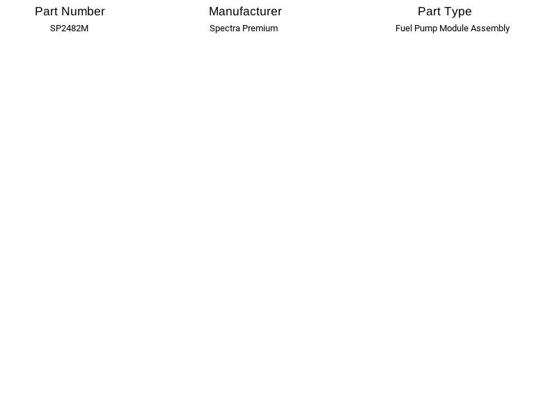 Módulo de bomba de combustible Spectra Premium SP2482M para Ford Explorer 2012 Foto 4 de 4