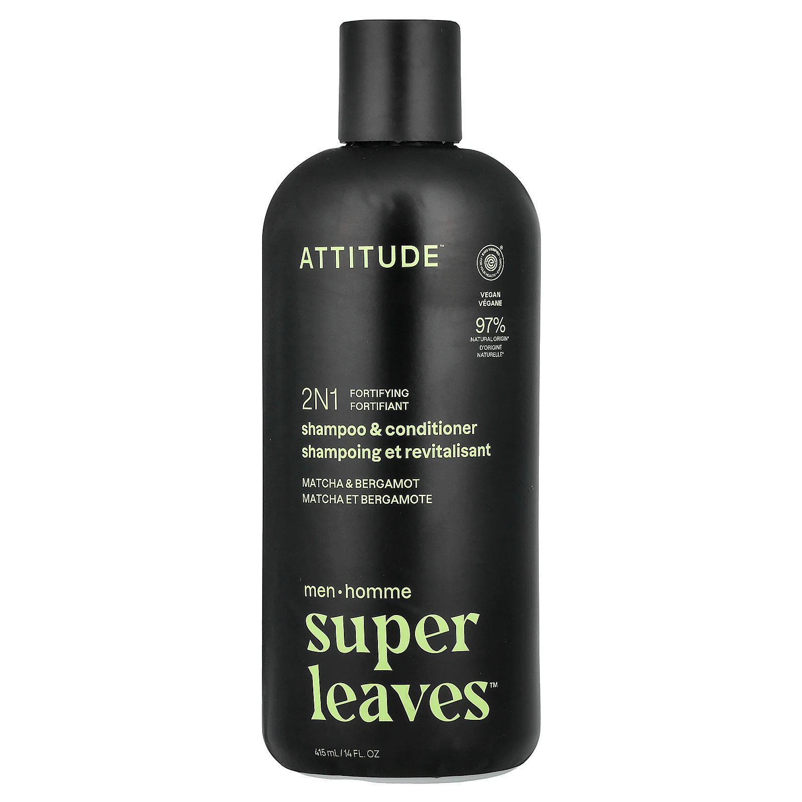 Super Leaves 2N1 Fortifying Shampoo - Conditioner For Men Matcha - Bergamot 3990₽