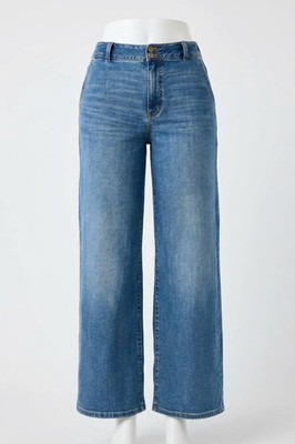 Judy Blue High Waist Trouser Column Jeans - Petite Size 5/27