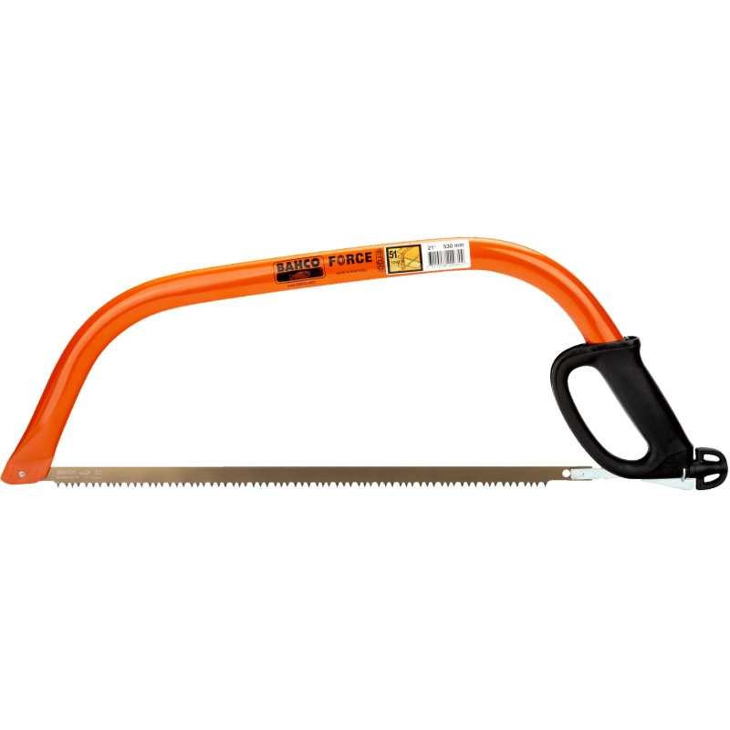 Scie à bûche 530mm BAHCO pour couper sans coincer la lame