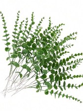 Green Artificial Eucalyptus Stems 5 10 30 70 Pcs For Wedding Home Decor