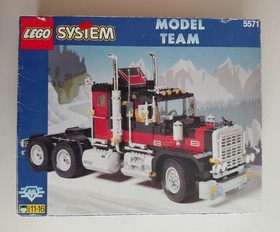 Lego vintage Model Team 5571 Giant Truck with instructions + original box, RARE