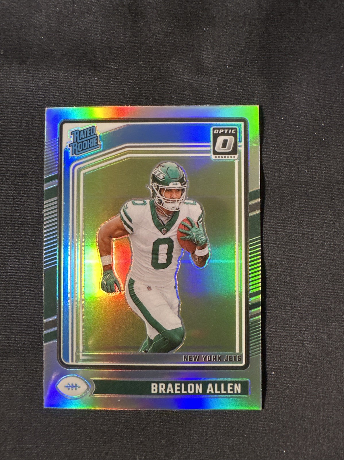 2024 Donruss Optic Braelon Allen Silver Holo Rookie #211 New York Jets