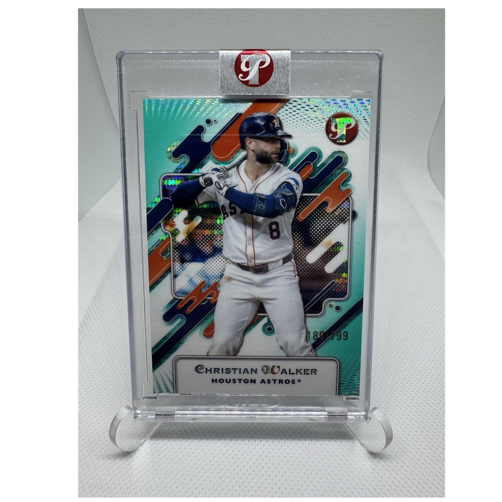 Topps 2025 Pristine Christian Walker /199 #184 Aqua Refractor