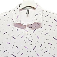 Anderson Ord Shirt Performance Golf Polo Men's XL Paddle Board Surfing AOP