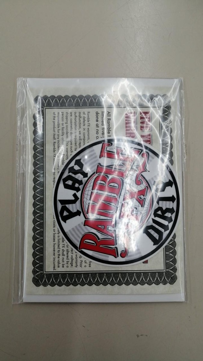 Ramble Fx Marvel Drive V3 | eBay
